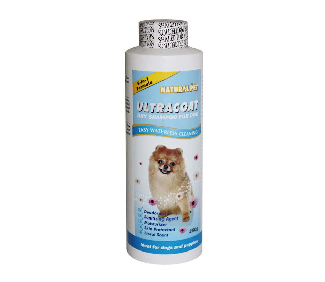 Phấn tắm khô Ultra Coat cho chó 