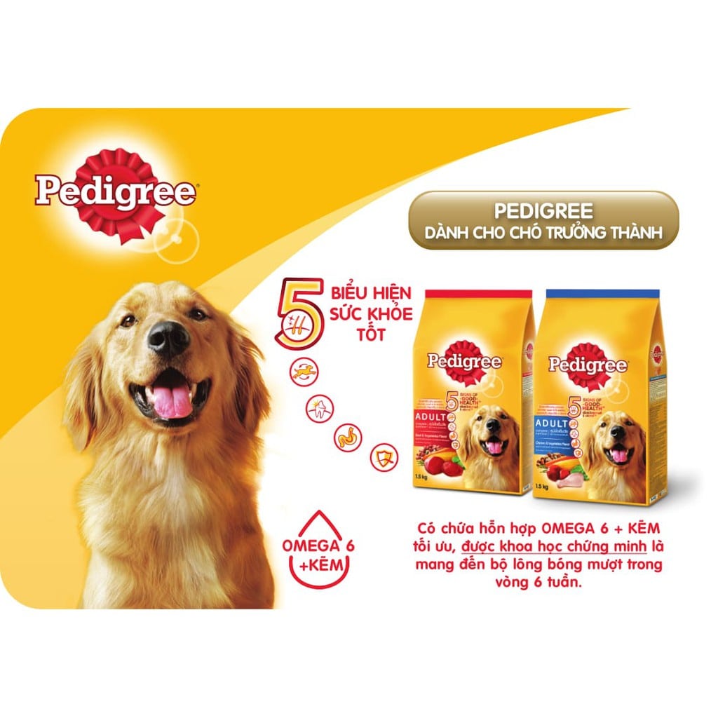 Thức ăn cho chó lớn dạng sốt Pedigree