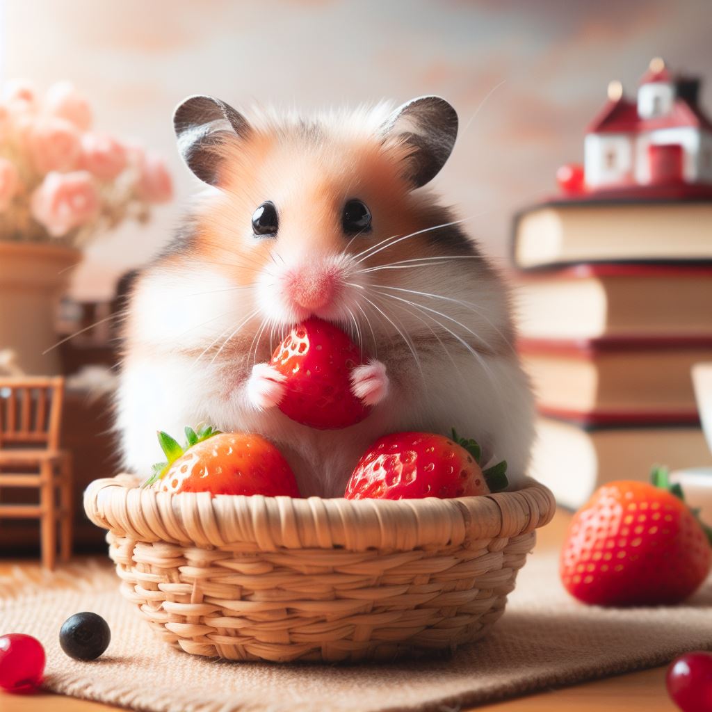 Lợi ích của dâu tây đối với Chuột Hamster